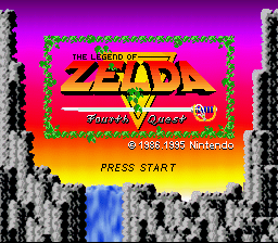 BS Zelda Map Two - Goriya Version Title Screen